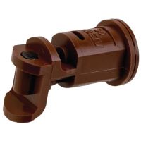 Bico anti-deriva, venturi, jato duplo plano AI3070 110° 05, plástico, castanho, TeeJet