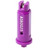 Bico de injeção de ar AI 80° 025, aço inoxidável, violeta, TeeJet