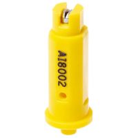 Bico de injeção de ar AI 80° 02, aço inoxidável, amarelo, TeeJet