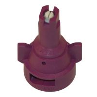 Bico anti-deriva, venturi, jato plano único AIC 110° 025, plástico, violeta, TeeJet