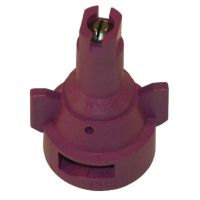 Bico anti-deriva, venturi, jato plano único AIC 110° 025, aço inoxidável, violeta, TeeJet