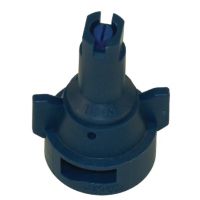 Bico anti-deriva, venturi, jato plano único AIC 110° 03, plástico, azul, TeeJet