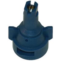 Bico anti-deriva, venturi, jato plano único AIC 110° 03, aço inoxidável, azul, TeeJet