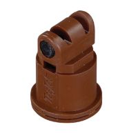 Bico anti-deriva, venturi, jato duplo plano AITTJ 110° 05, plástico, castanho, TeeJet