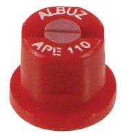 Bico de jato plano APE 110° 03 cerâmica vermelho Albuz