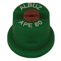 Bico de jato plano APE 80° cerâmica verde Albuz