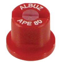 Bico de jato plano APE 80° cerâmica vermelho Albuz