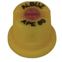 Bico de jato plano APE 80° cerâmica amarelo Albuz