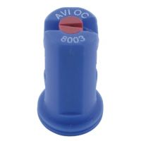 Bico anti-deriva descentrado AVI OC 80° 03 cerâmica azul Albuz