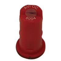 Bico anti-deriva descentrado AVI OC 80° 04 cerâmica vermelho Albuz