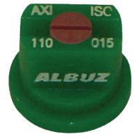 Bico de jato plano AXI 110° 015 cerâmica verde Albuz