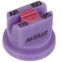 Bico de jato plano AXI 110° 025 cerâmica roxo Albuz