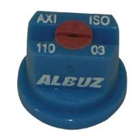 Bico de jato plano AXI 110° 03 cerâmica azul Albuz