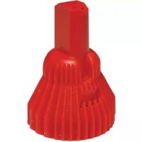 BICO NOZAL FERTILIZANTE LÍQUIDO KWIX R5X 5 ROSCAS 04 PACK CERÂMICO VERMELHO 4 PEÇAS G