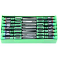 Jogo 14 chaves precisão (fenda/phill/torx) Jonnesway D376514SC