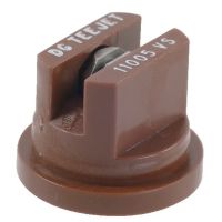 Bico padrão, duplo, jato plano DG 110° 05, aço inoxidável, castanho, TeeJet
