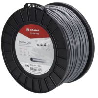 Fio de corte, Ø3mm x 164m, redonda, cinzenta, Titanium Power by