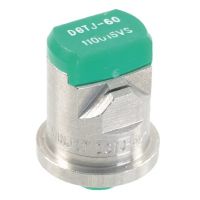 Bico anti-deriva, venturi, jato duplo plano DGTJ 110° 015, aço inoxidável, verde, TeeJet