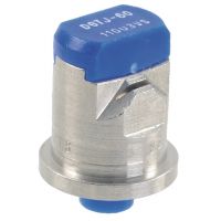 Bico anti-deriva, venturi, jato duplo plano DGTJ 110° 03, aço inoxidável, azul, TeeJet