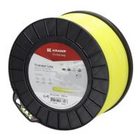 Fio de corte, Ø2,4mm x 264m, redonda, amarela,