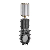 Válvula de corrediça 8" bidirecional (pneumática)