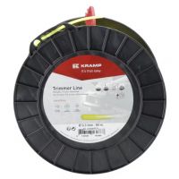 Fio de corte, Ø3,3mm x 90m, redonda, amarela,