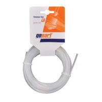 Fio de nylon Ø 2.4 mm 15 m, branco, quadrado, 