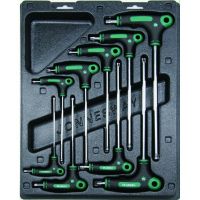 Jogo c/9 chaves torx duplas de punho Jonnesway H20MT09S