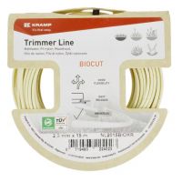 Fio de nylon Ø2,0x15 m, redondo  Biocut Starch