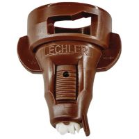 Bico de jato plano duplo IDTA 120° 05 cerâmica castanho Lechler
