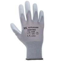Luvas  1.001 cinza 9/L caixa 120 pares