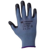 Luvas de trabalho Nylon azul 26,5 cm de comprimento 11/2XL Protect by