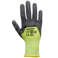 Luvas de trabalho polietileno amarelo 23 cm de comprimento 8/M Protect by