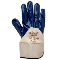 Luvas de trabalho algodão azul 26 cm de comprimento 9/L Protect by