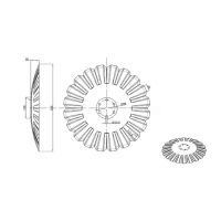 Disco para grades agressivo 520x5