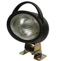 Luz de trabalho halogéneo, oval, 12V, branco, de aparafusar, 160x195mm, Ajba