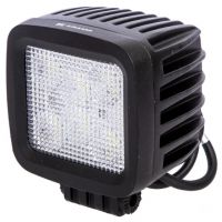 Luz de trabalho LED, 42W, 3780lm, quadrado, 10/30V, 100x82x100mm, feixe largo, 6 LEDs,