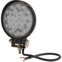 Luz de trabalho LED, 36W, 2850lm, redondo, 10/30V, Ø 113,9mm, feixe largo, 18 LEDs,