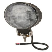 Luz de trabalho LED, 36W, 2760lm, oval, 10/30V, 144x85x96mm, feixe largo, 12 LEDs,
