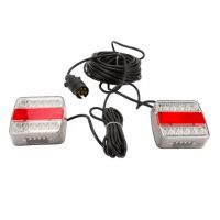 Conjunto de luzes LED 12V montável Cabo de 12m
