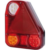LED Farolim, Funções: 4, Travão / Traseiro / Pisca / Presença, Dt., 12-24V