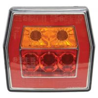 LED Farolim, Funções: 3, Traseiro / Travão / Pisca, Esq./Dt., 12-36V