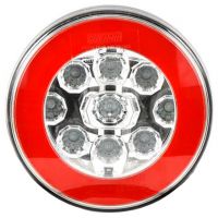 LED Farolim, Funções: 2, Traseiro / Nevoeiro, Esq./Dt., 12-36V