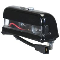 Farolim chapa de matrícula 12V