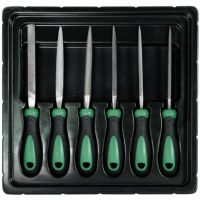 Jogo de 6 mini limas (100mm) Jonnesway MFM06S