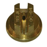 Bico padrão, jato plano único OC 80° 4, latão, TeeJet