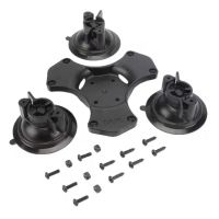 Base tripla com ventosa