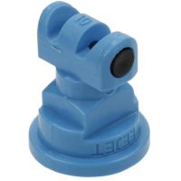 Bico duplo a jato plano TTJ 110°, plástico, azul claro