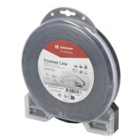 Fio de nylon Ø2,7x63 m, torção oval, preto,  Endura