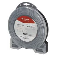 Fio de corte, 3,5 mm x 41 m, quadrada, cinzento, Titanium Power da